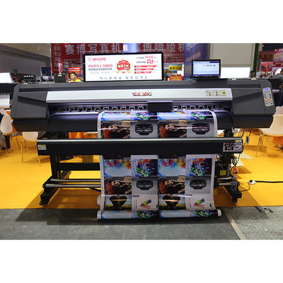 2 Head Double CMYK Large Format Eco Solvent Printer