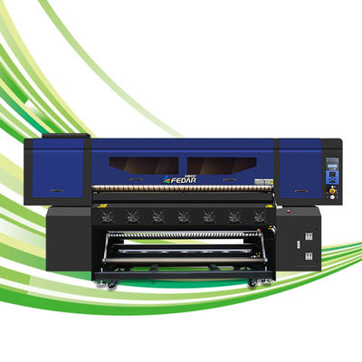 CMYK Ink Advanced Sublimation Textile Printer FD6198E Untuk Gaun Poliester