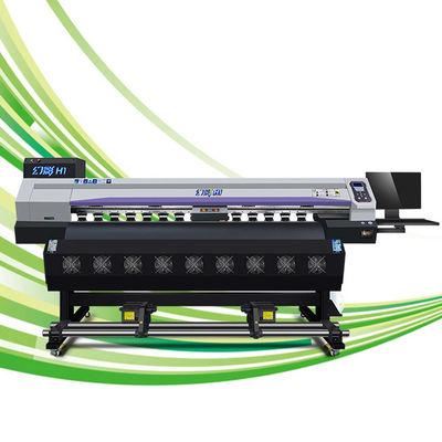 1,8m Printer Eco Solvent Format Besar 4 Kepala Epson I3200E1/A1